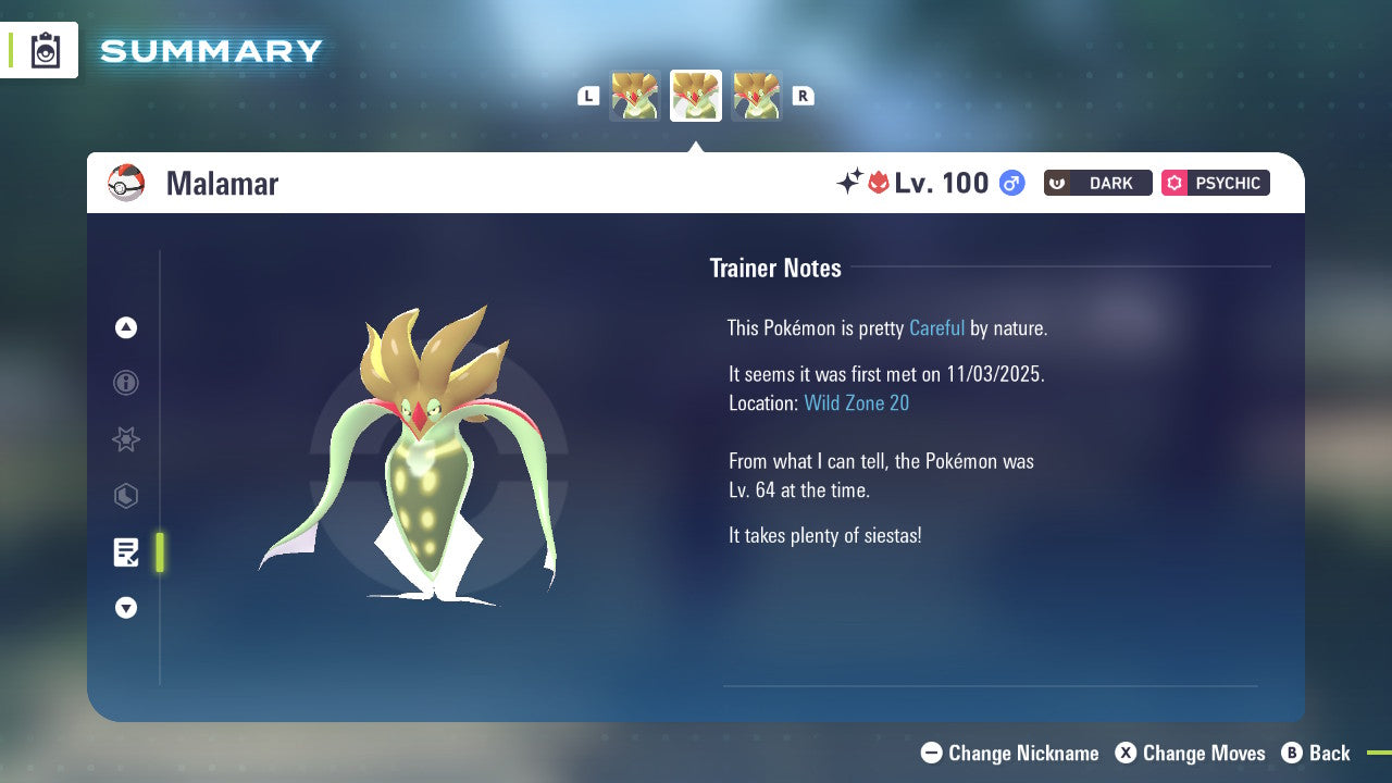 Pokemon Legends ZA Alpha Shiny Malamar 6IV-EV Trained - Pokemon4Ever