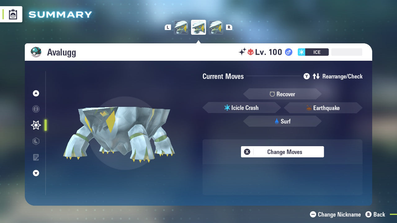 Pokemon Legends ZA Alpha Shiny Avalugg 6IV-EV Trained - Pokemon4Ever