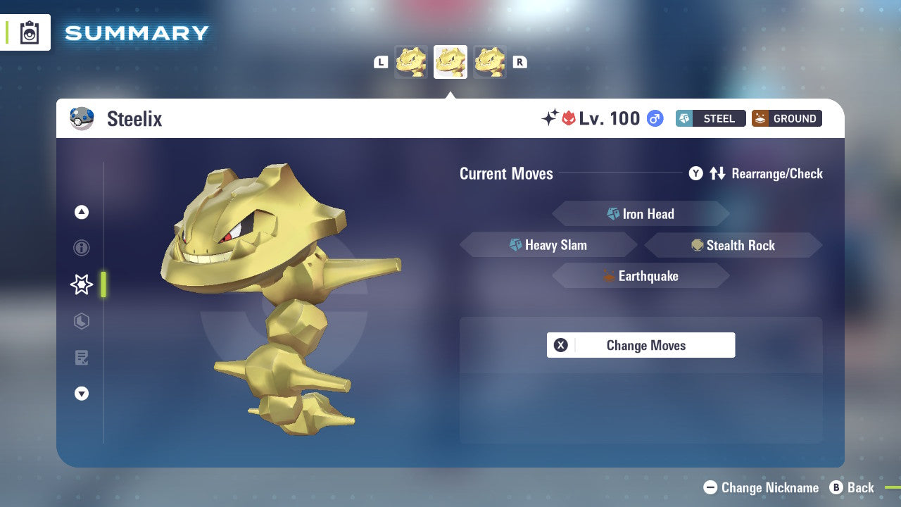 Pokemon Legends ZA Alpha Shiny Steelix 6IV-EV Trained - Pokemon4Ever