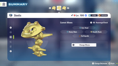 Pokemon Legends ZA Alpha Shiny Steelix 6IV-EV Trained - Pokemon4Ever