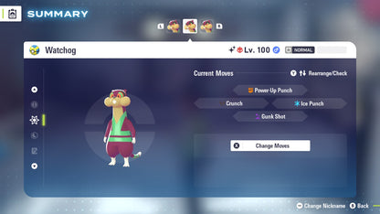 Pokemon Legends ZA Alpha Shiny Watchog 6IV-EV Trained - Pokemon4Ever