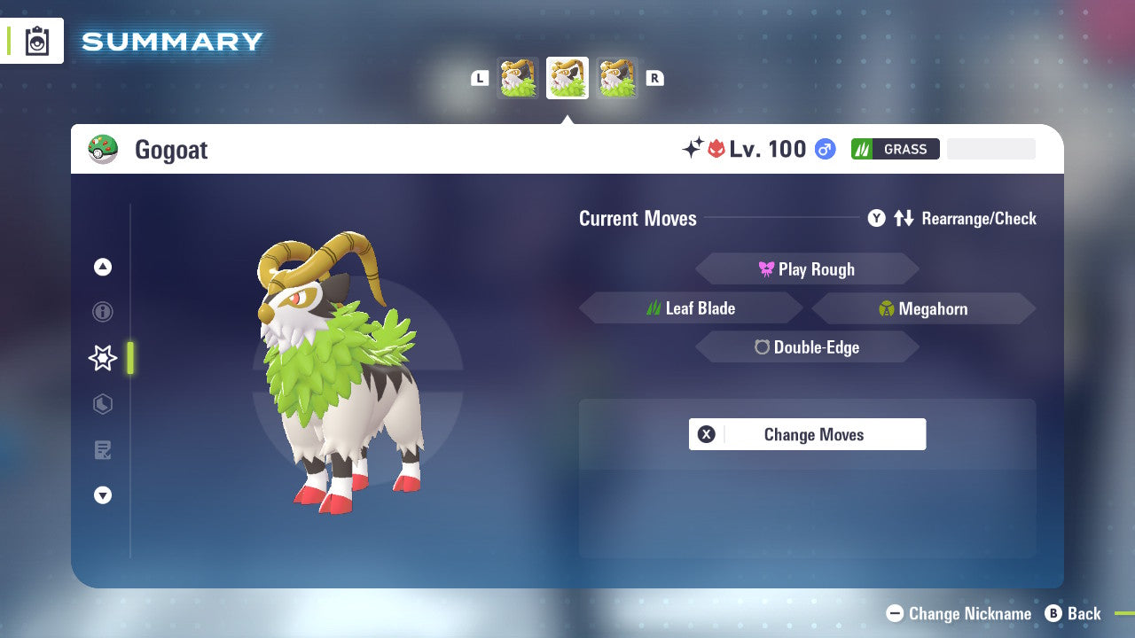 Pokemon Legends ZA Alpha Shiny Gogoat 6IV-EV Trained – Pokemon4Ever