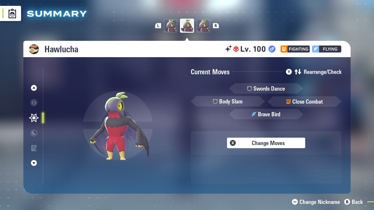 Pokemon Legends ZA Alpha Shiny Hawlucha 6IV-EV Trained - Pokemon4Ever