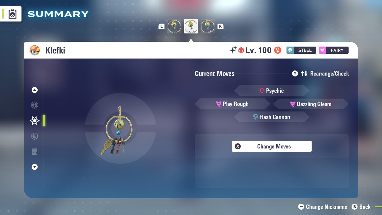 Pokemon Legends ZA Alpha Shiny Klefki 6IV-EV Trained - Pokemon4Ever