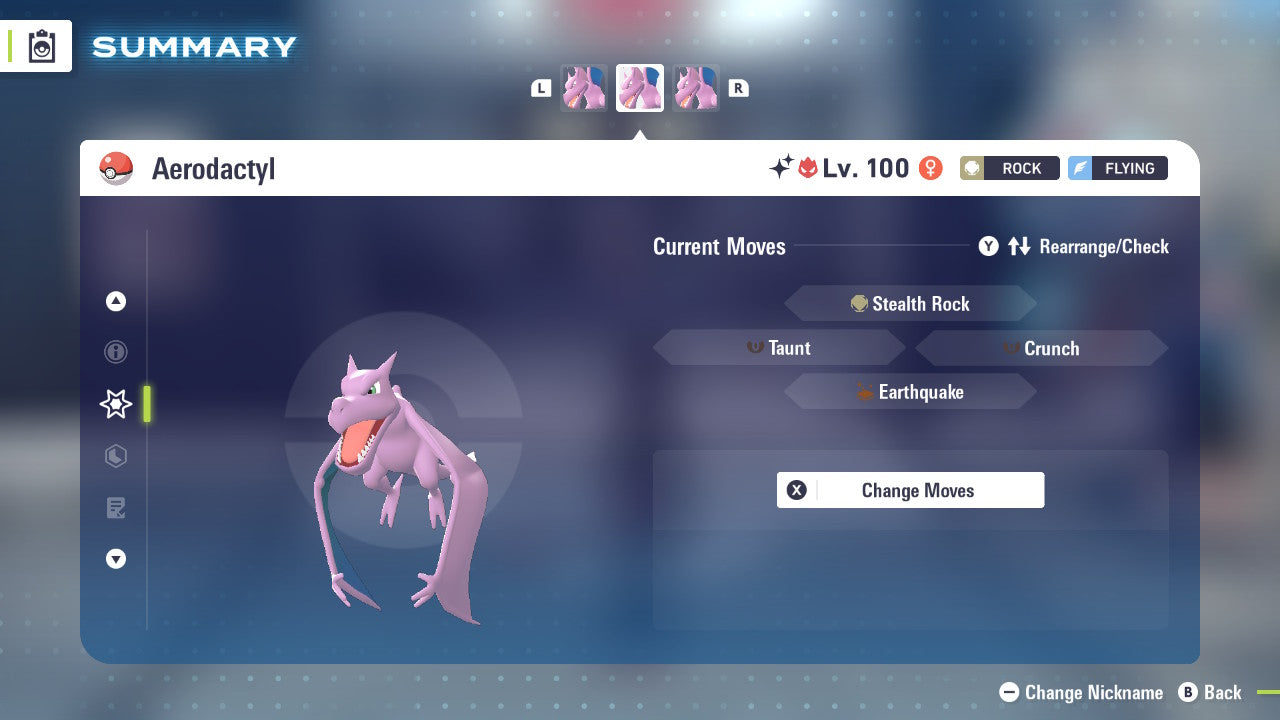 Pokemon Legends ZA Alpha Shiny Aerodactyl 6IV-EV Trained - Pokemon4Ever