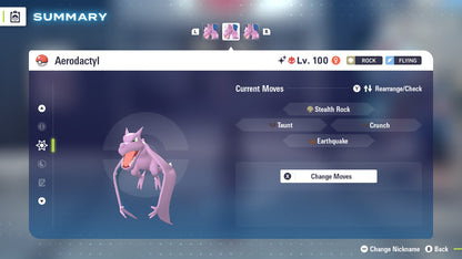 Pokemon Legends ZA Alpha Shiny Aerodactyl 6IV-EV Trained - Pokemon4Ever