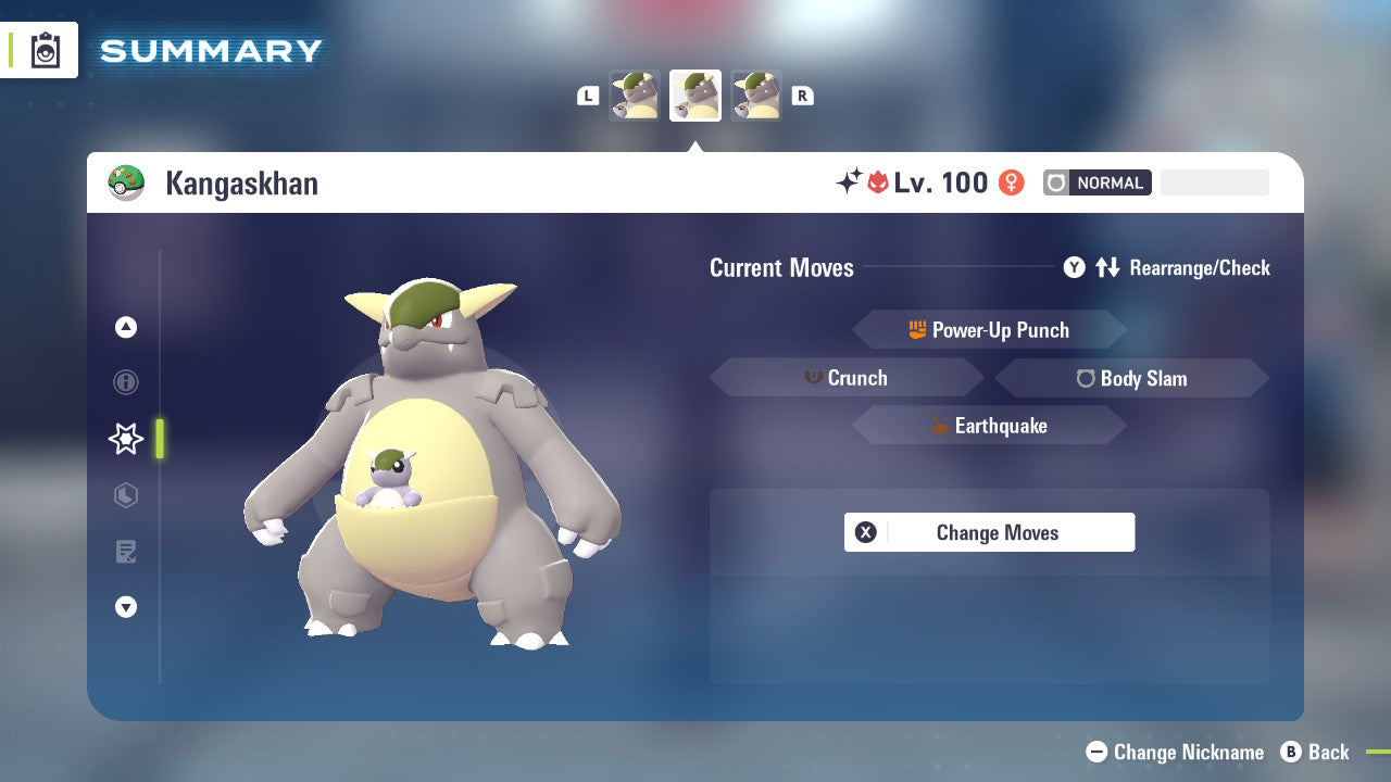 Pokemon Legends ZA Alpha Shiny Kangaskhan 6IV-EV Trained - Pokemon4Ever