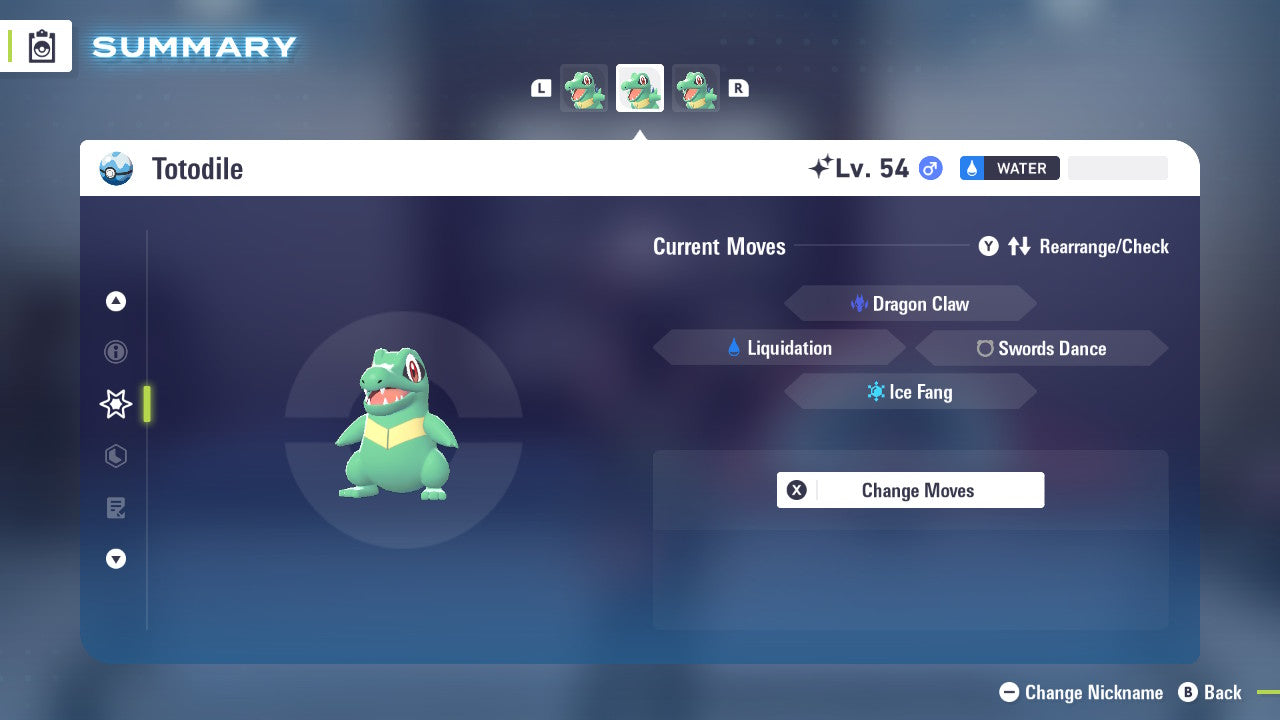 Pokemon Legends ZA Shiny Totodile 6IV-EV Trained - Pokemon4Ever