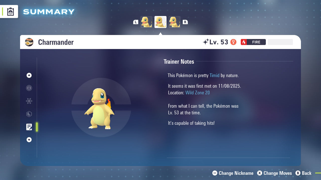 Pokemon Legends ZA Shiny Charmander 6IV-EV Trained - Pokemon4Ever