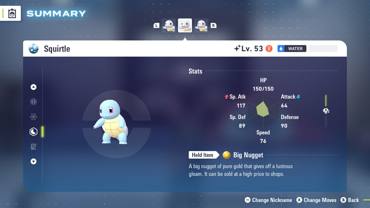 Pokemon Legends ZA Shiny Squirtle 6IV-EV Trained - Pokemon4Ever