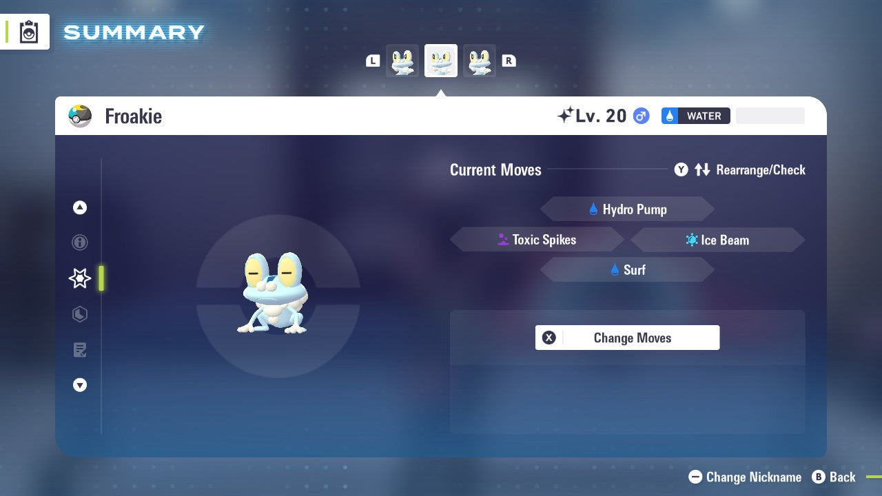 Pokemon Legends ZA Shiny Froakie 6IV-EV Trained - Pokemon4Ever