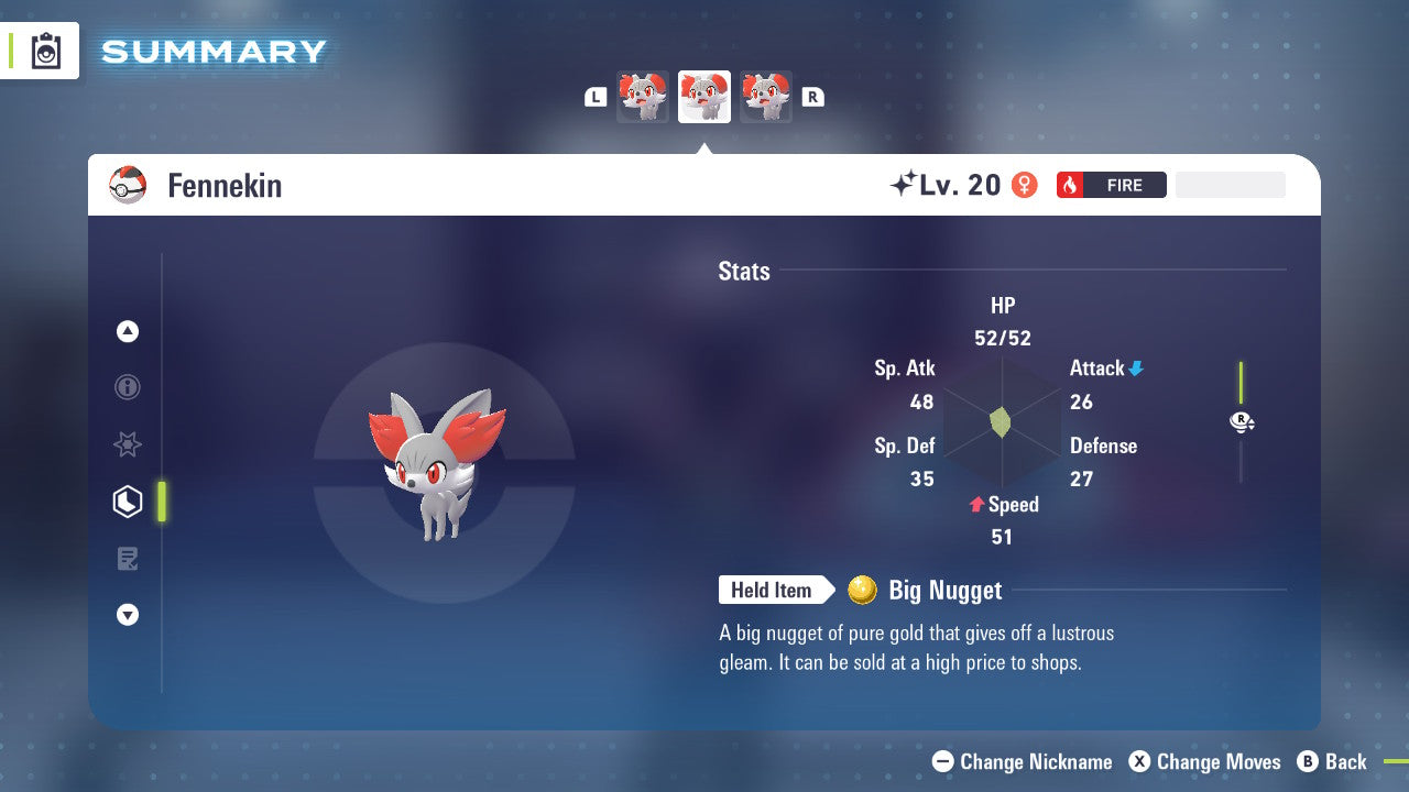 Pokemon Legends ZA Shiny Fennekin 6IV-EV Trained - Pokemon4Ever