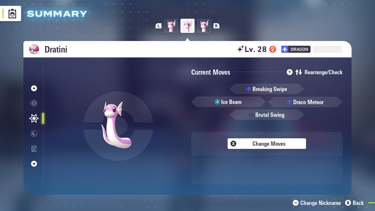 Pokemon Legends ZA Shiny Dratini 6IV-EV Trained - Pokemon4Ever