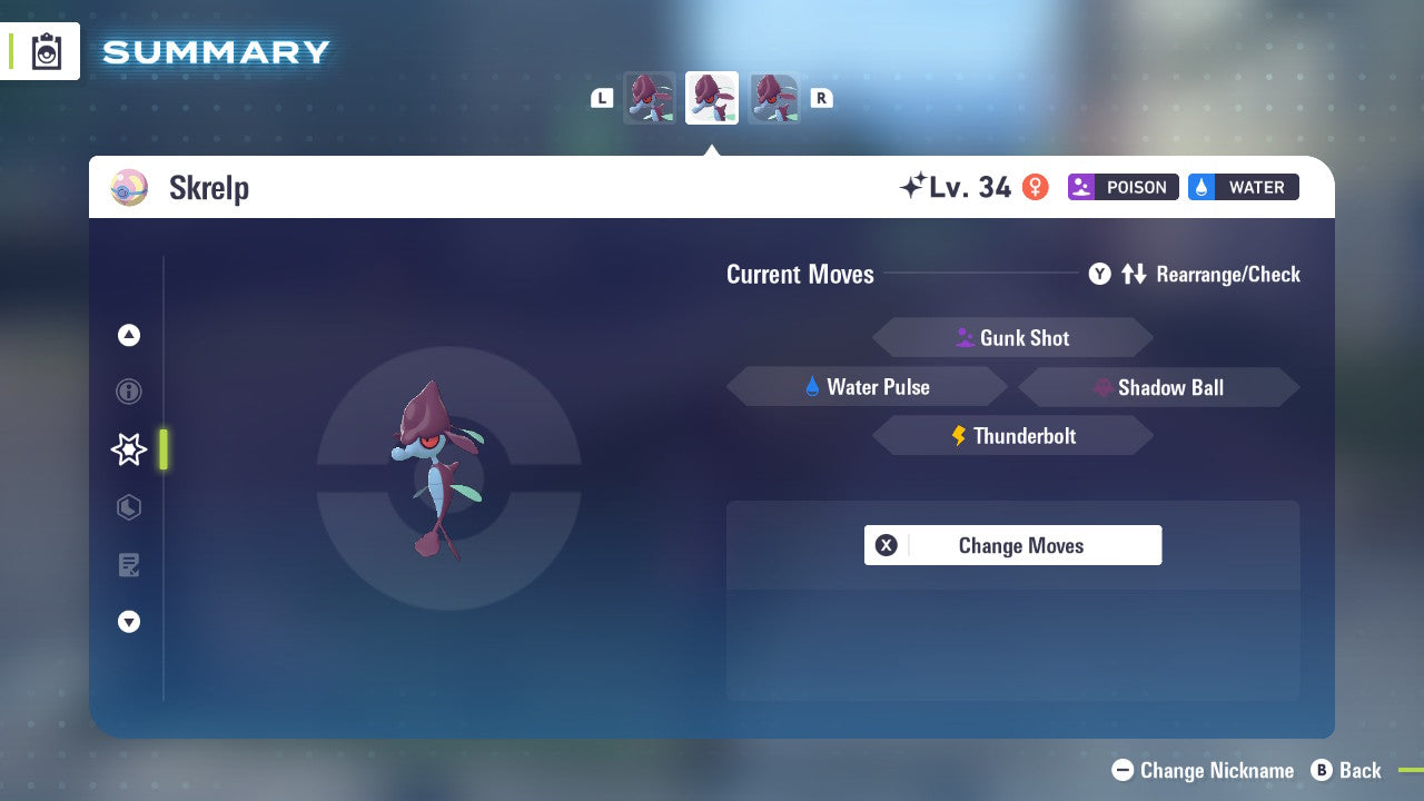 Pokemon Legends ZA Shiny Skrelp 6IV-EV Trained - Pokemon4Ever