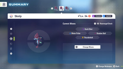 Pokemon Legends ZA Shiny Skrelp 6IV-EV Trained - Pokemon4Ever