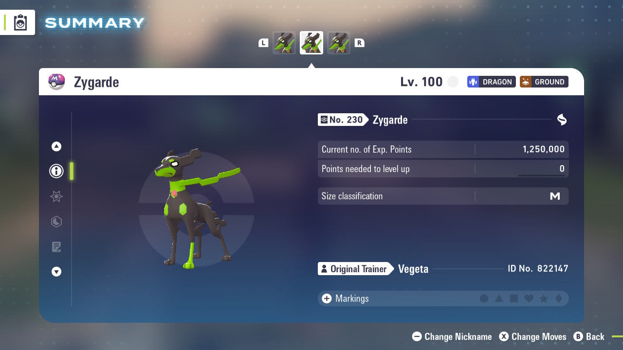 Pokemon Legends ZA Zygarde-10% 6IV-EV Trained - Pokemon4Ever