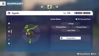 Pokemon Legends ZA Zygarde-10% 6IV-EV Trained - Pokemon4Ever