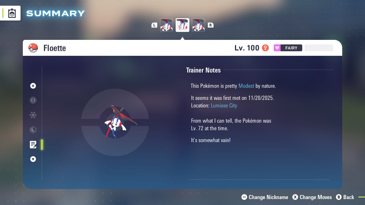 Pokemon Legends ZA Eternal Flower Floette 6IV-EV Trained - Pokemon4Ever