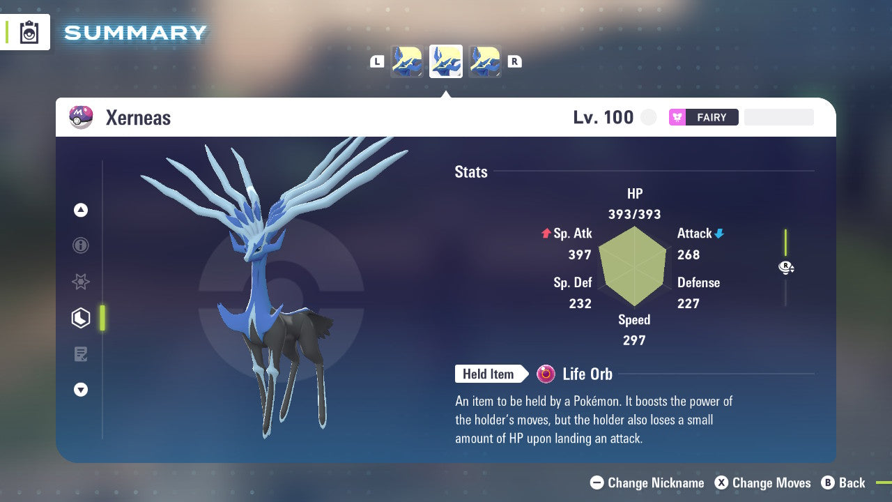 Pokemon Legends ZA Xerneas 6IV-EV Trained - Pokemon4Ever
