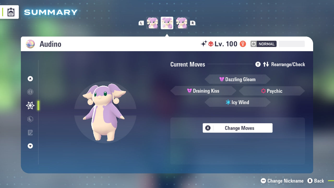 Pokemon Legends ZA Alpha Shiny Audino 6IV-EV Trained - Pokemon4Ever