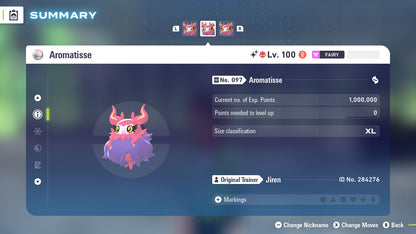 Pokemon Legends ZA Alpha Shiny Aromatisse 6IV-EV Trained - Pokemon4Ever