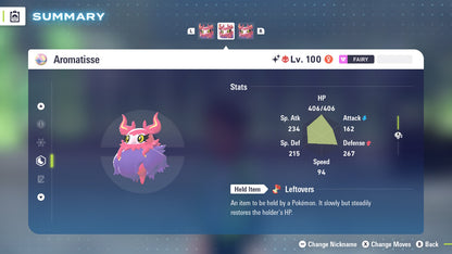 Pokemon Legends ZA Alpha Shiny Aromatisse 6IV-EV Trained - Pokemon4Ever