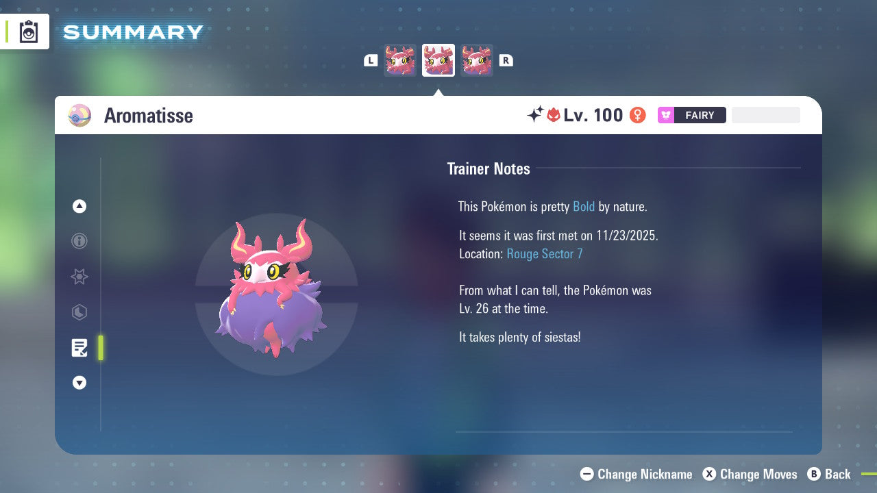 Pokemon Legends ZA Alpha Shiny Aromatisse 6IV-EV Trained - Pokemon4Ever