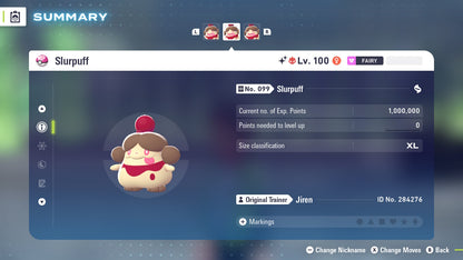 Pokemon Legends ZA Alpha Shiny Slurpuff 6IV-EV Trained - Pokemon4Ever