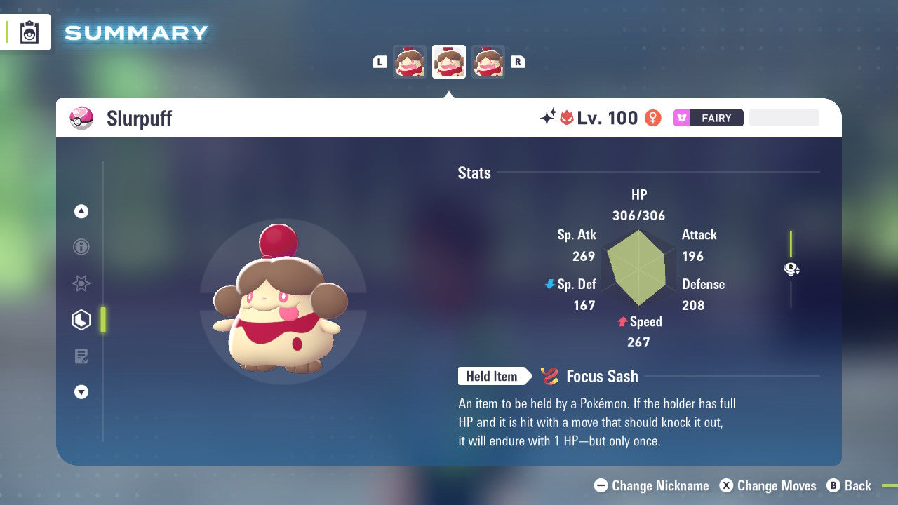 Pokemon Legends ZA Alpha Shiny Slurpuff 6IV-EV Trained - Pokemon4Ever