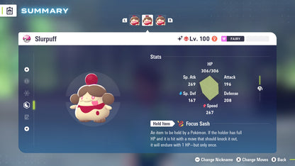 Pokemon Legends ZA Alpha Shiny Slurpuff 6IV-EV Trained - Pokemon4Ever