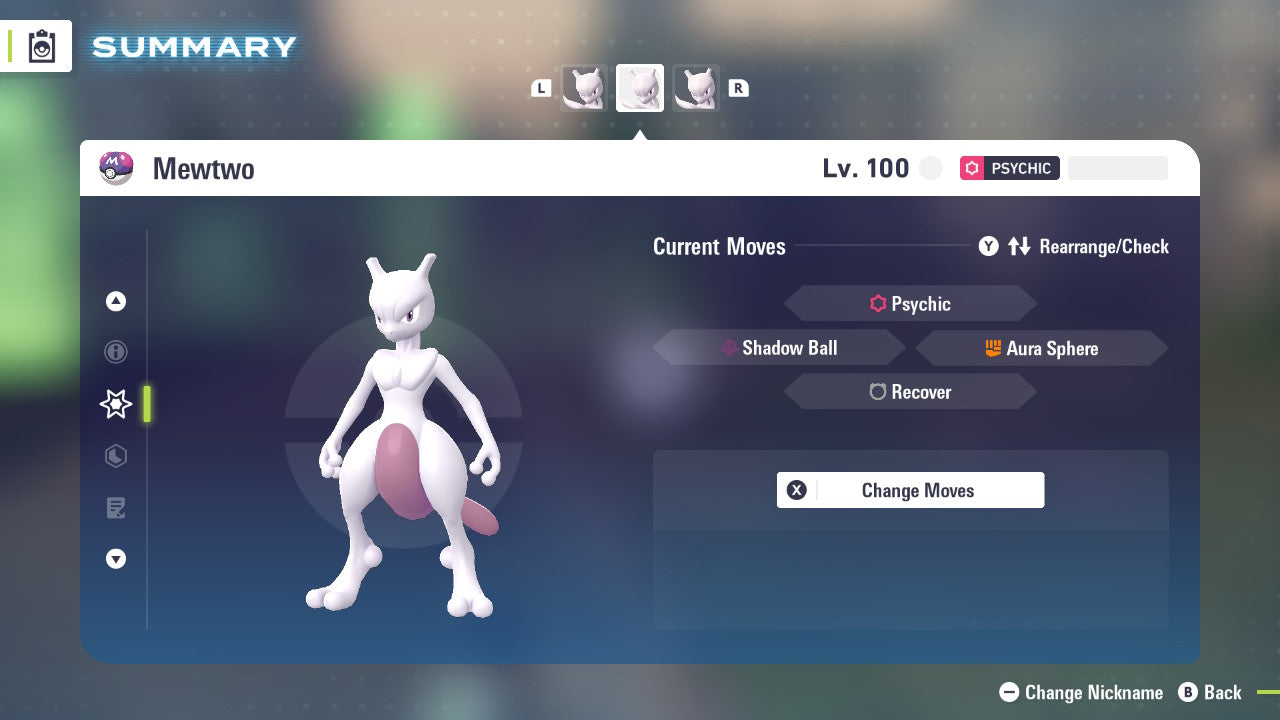 Pokemon Legends ZA Mewtwo 6IV-EV Trained - Pokemon4Ever