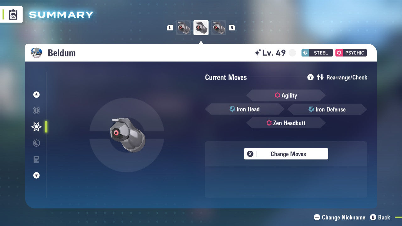 Pokemon Legends ZA Shiny Beldum 6IV-EV Trained - Pokemon4Ever