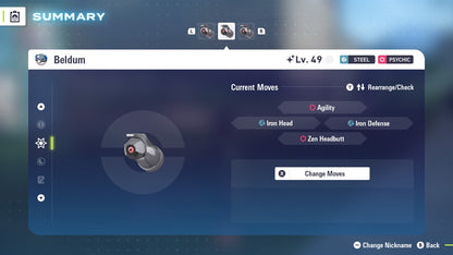 Pokemon Legends ZA Shiny Beldum 6IV-EV Trained - Pokemon4Ever