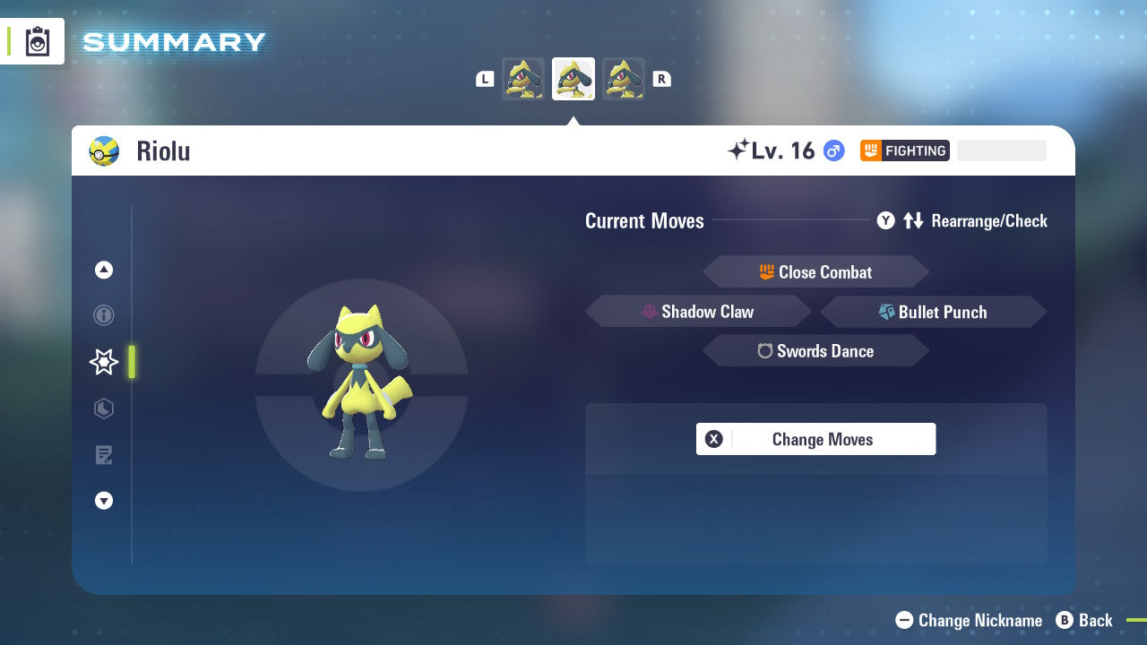 Pokemon Legends ZA Shiny Riolu 6IV-EV Trained - Pokemon4Ever