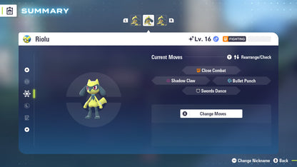 Pokemon Legends ZA Shiny Riolu 6IV-EV Trained - Pokemon4Ever