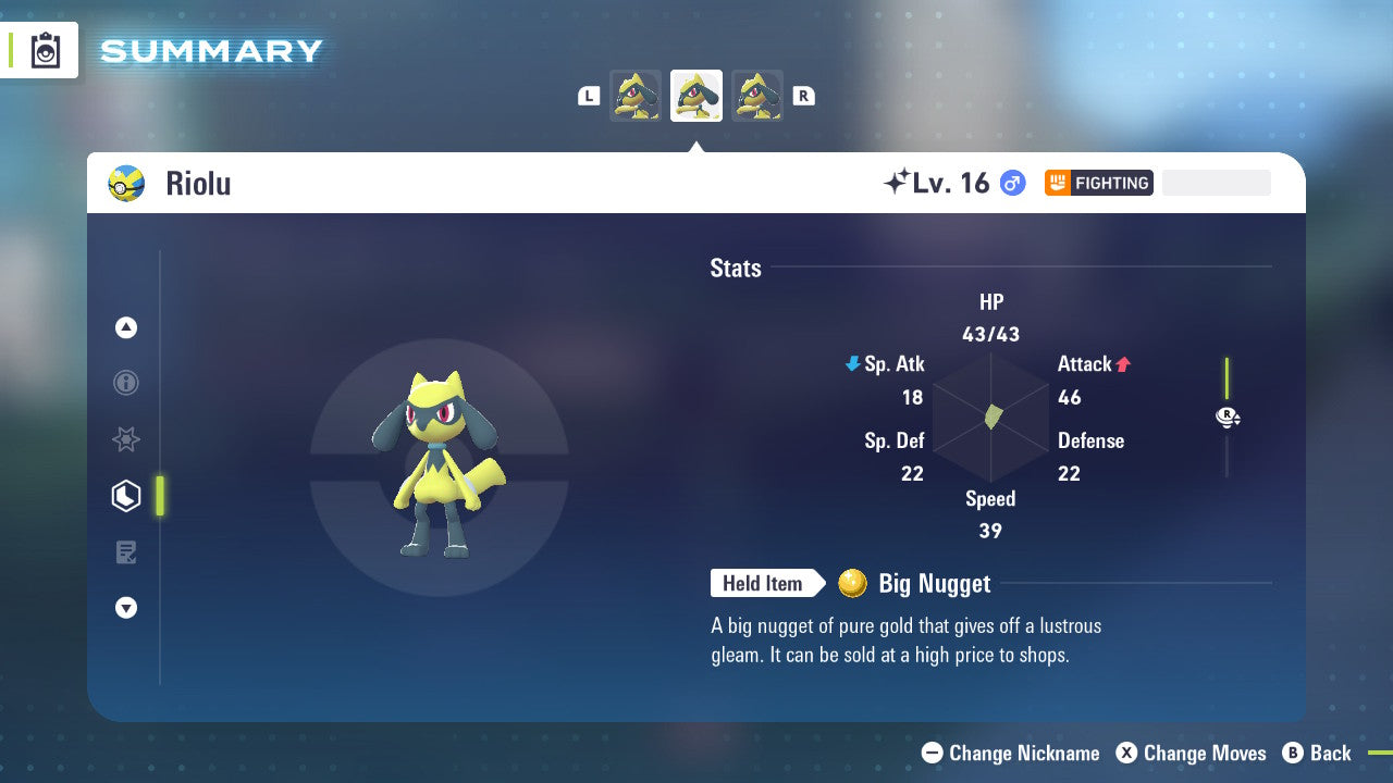 Pokemon Legends ZA Shiny Riolu 6IV-EV Trained - Pokemon4Ever