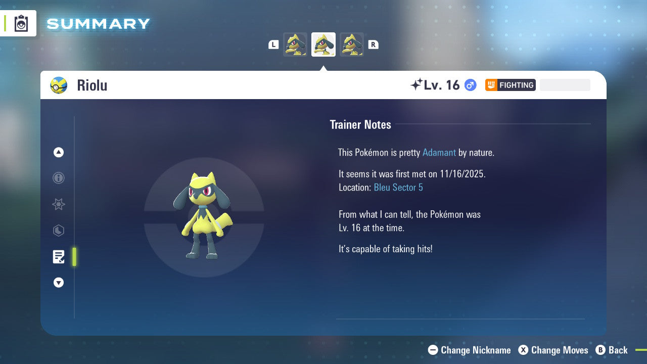 Pokemon Legends ZA Shiny Riolu 6IV-EV Trained - Pokemon4Ever