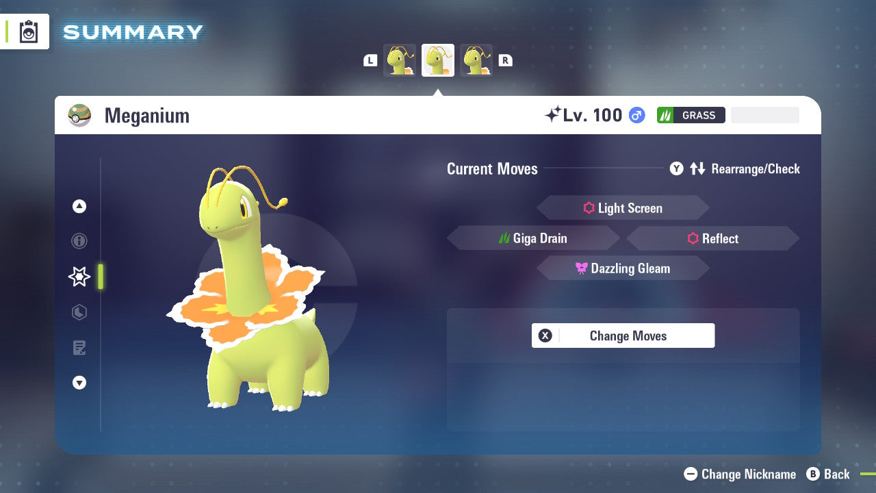 Pokemon Legends ZA Shiny Meganium 6IV-EV Trained - Pokemon4Ever