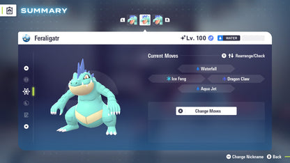 Pokemon Legends ZA Shiny Feraligatr 6IV-EV Trained - Pokemon4Ever