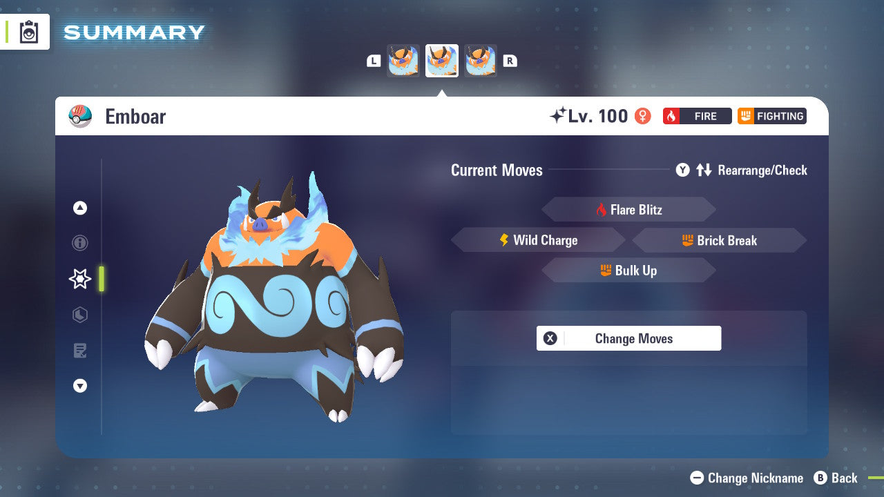 Pokemon Legends ZA Shiny Emboar 6IV-EV Trained - Pokemon4Ever