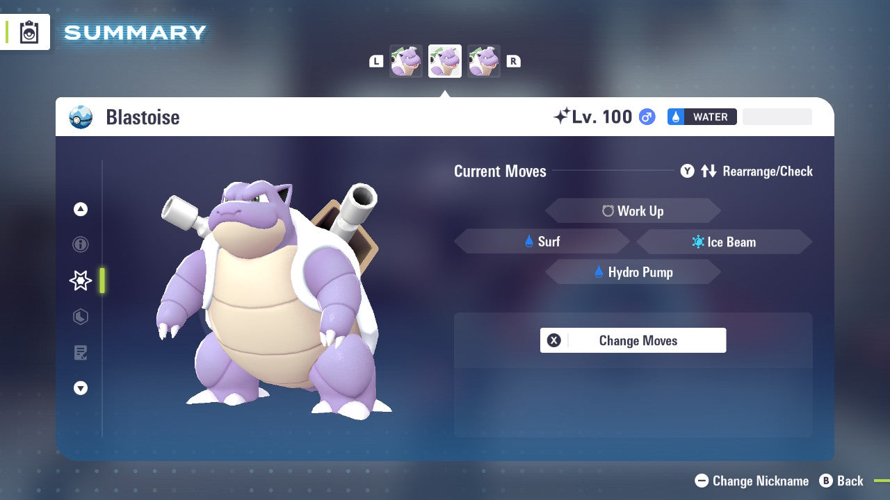 Pokemon Legends ZA Shiny Blastoise 6IV-EV Trained - Pokemon4Ever