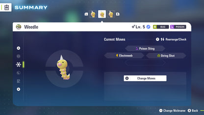 Pokemon Legends ZA Shiny Weedle 6IV-EV Trained - Pokemon4Ever