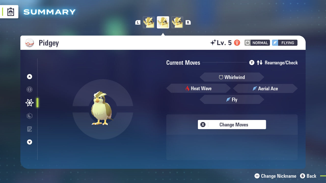 Pokemon Legends ZA Shiny Pidgey 6IV-EV Trained - Pokemon4Ever