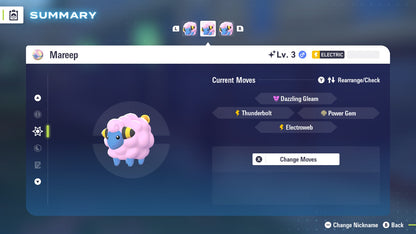 Pokemon Legends ZA Shiny Mareep 6IV-EV Trained - Pokemon4Ever