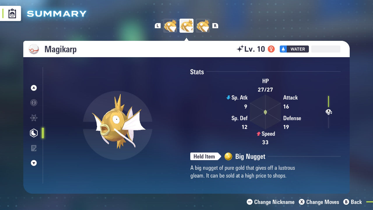 Pokemon Legends ZA Shiny Magikarp 6IV-EV Trained - Pokemon4Ever