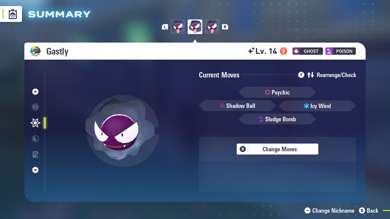 Pokemon Legends ZA Shiny Gastly 6IV-EV Trained - Pokemon4Ever