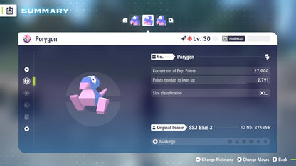 Pokemon Legends ZA Alpha Shiny Porygon 6IV-EV Trained - Pokemon4Ever