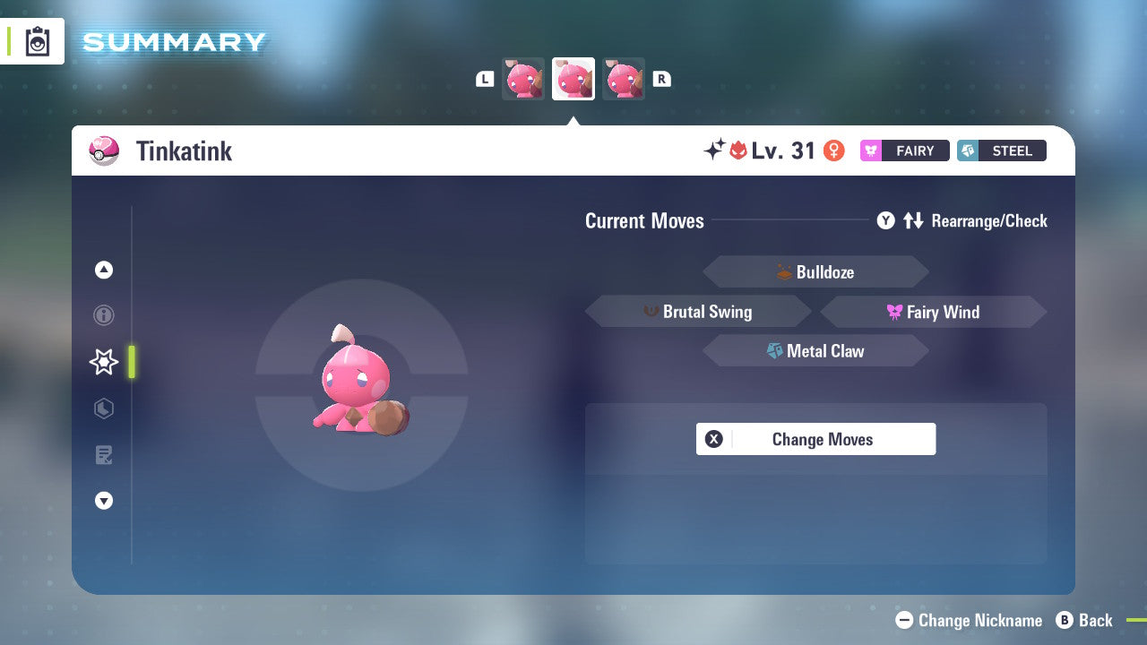 Pokemon Legends ZA Alpha Shiny Tinkatink 6IV-EV Trained - Pokemon4Ever