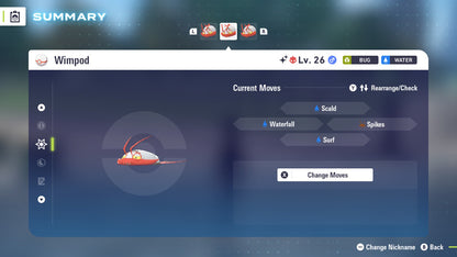 Pokemon Legends ZA Alpha Shiny Wimpod 6IV-EV Trained - Pokemon4Ever