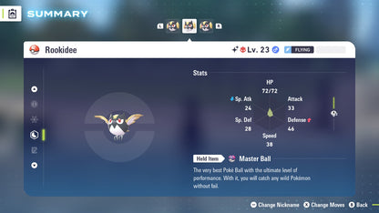 Pokemon Legends ZA Alpha Shiny Rookidee 6IV-EV Trained - Pokemon4Ever